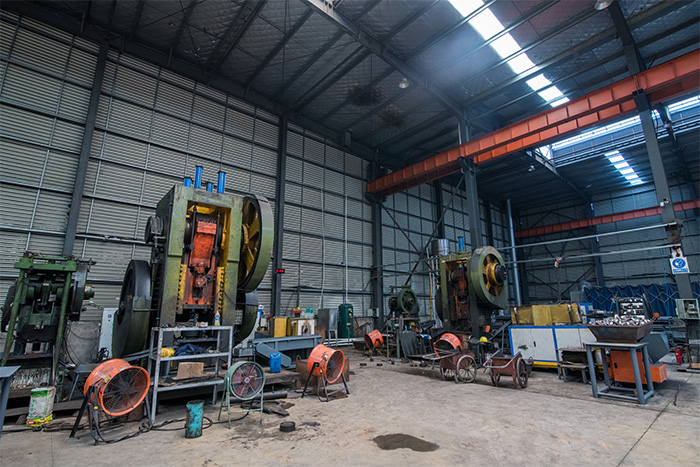 萧县网架配件-锥头加工车间